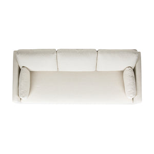 Knox 84-Inch Modern Farmhouse Sofa, Flax Linen