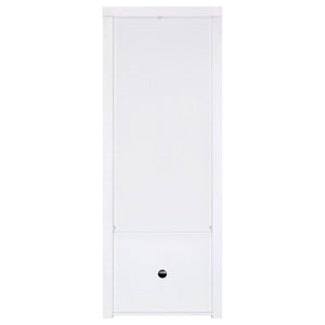 Lance - 3 Piece TV Entertainment Center With Shelves - Gloss White