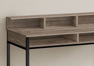 Computer Desk For Home Office, Standing, Storage Shelves, Laptop, Contemporary & Modern