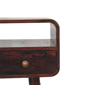Solid Wood Mini California Console Table