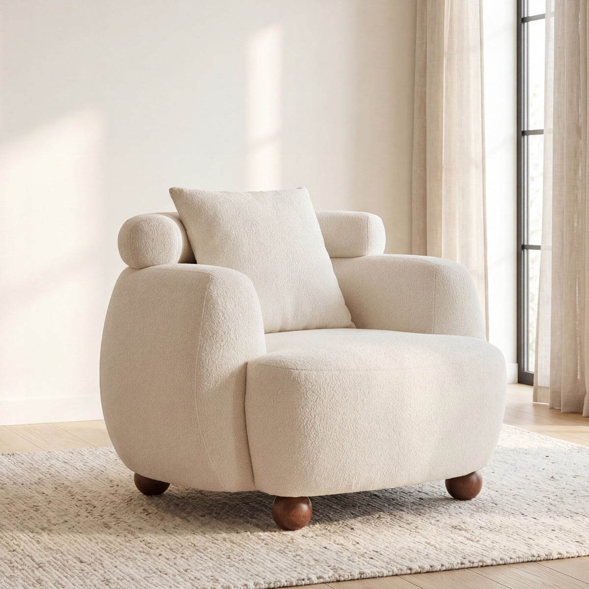 Nordic Style Lazy-Style Clubchair