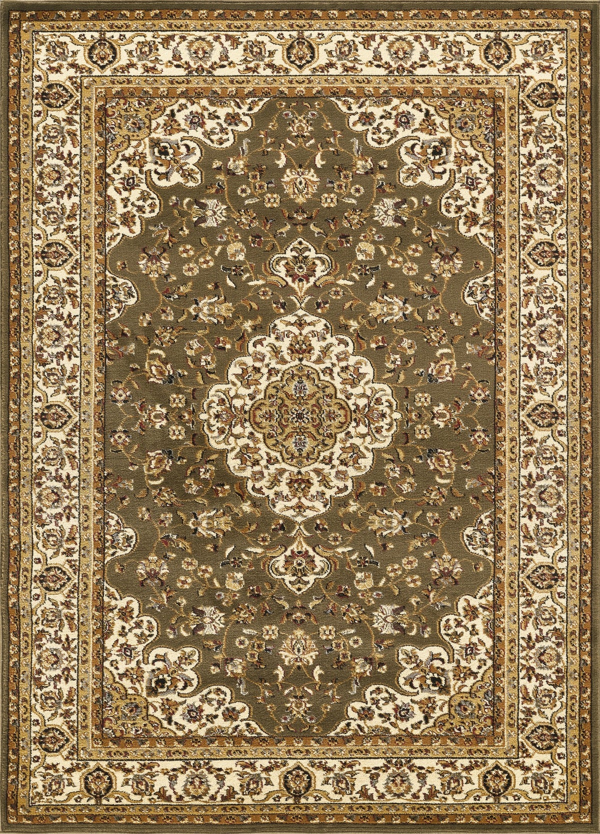 Classic GC_VIN5004 Green Area Rug
