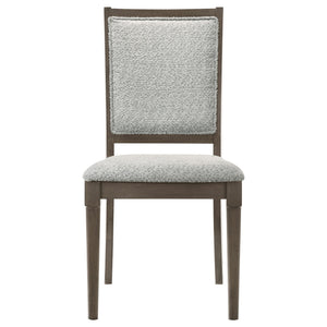 Perkins - 5 Piece Rectangular Dining Set With Chairs - Dark Brown