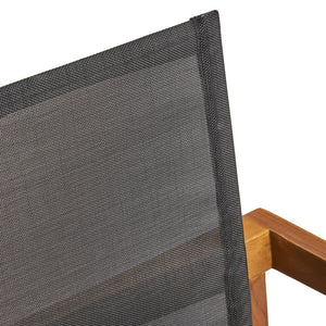 Belfast - Dining Chair With Acacia Wood Frame And Seating (Set of 2)