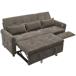 3 Seater Sofa Bed And Reversible Recliner
