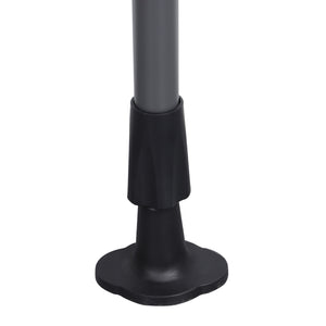 Manual Retractable Patio Awning, UV Resistant Sun Shade With No Drill Installation