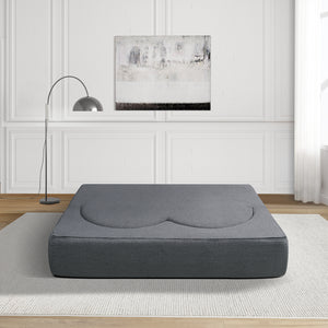 Folding Sofa Bed - Convertible Teddy Bear Fabric Sleeper