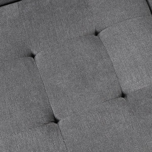 Oversized Sectional Sofa U-Shaped Sofa Couch Pull-Out Sofa Bed With Two Throw Pillows For Living Room