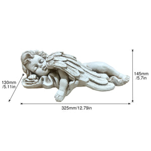 Magnesium Oxide Lying Angel Statue