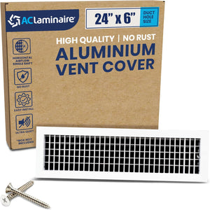 AC Register Vent Cover - Adjustable Aluminum HVAC Grille