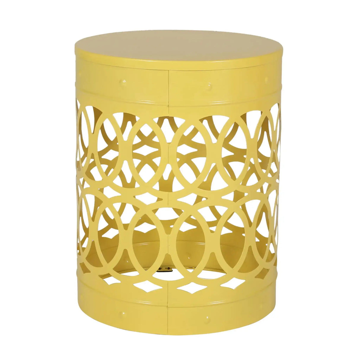 Outdoor Metal Large End Table, Modern Design - Best Buy Furniture