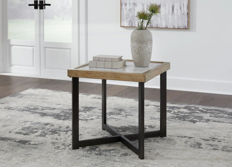 Montia - Square End Table - Multi - Best Buy Furniture