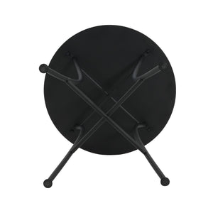Lambert - Outdoor Chat Set - Black / Red