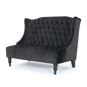 Nurturing - Upholstered Loveseat With Wing Back And Diamond Tufting - Best Buy Furniture