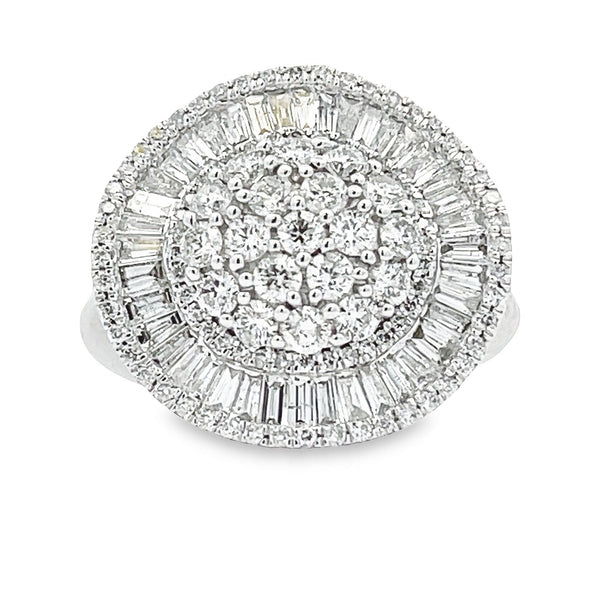 2.00ct Diamond Ring 14KT White Gold