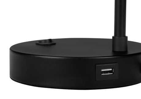 Lighting, Table Lamp, USB Port Included, Modern - Black / Cream - Best Buy Furniture
