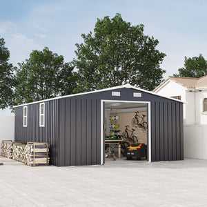 Campcraft 10x12ft Color Steel Plate Storage Shed