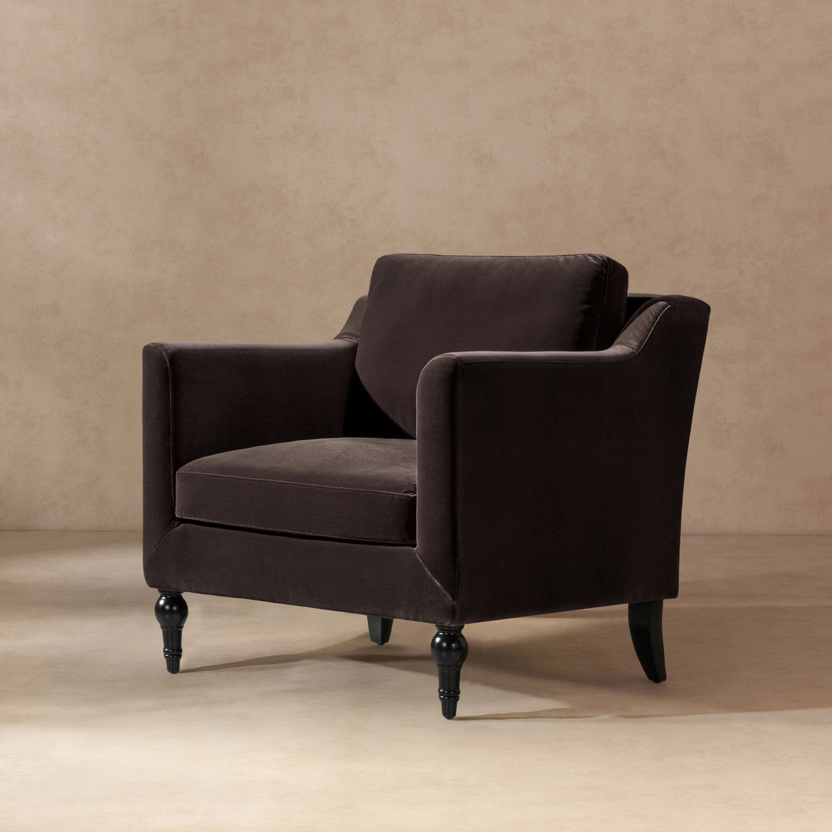 Josephine 33" Upholstered Accent Chair, Deep