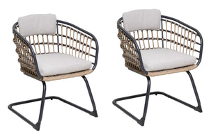 Wicker Dining Chair Set of 2