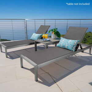 Outdoor Patio Chaise Lounge With 5 Reclining Positions - Best Buy Furniture