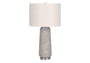 Lighting, Table Lamp, Resin, Modern - Gray - Best Buy Furniture