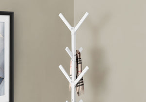Coat Rack, Hall Tree, Free Standing, 8 Hooks, Entryway, Contemporary & Modern - Best Buy Furniture