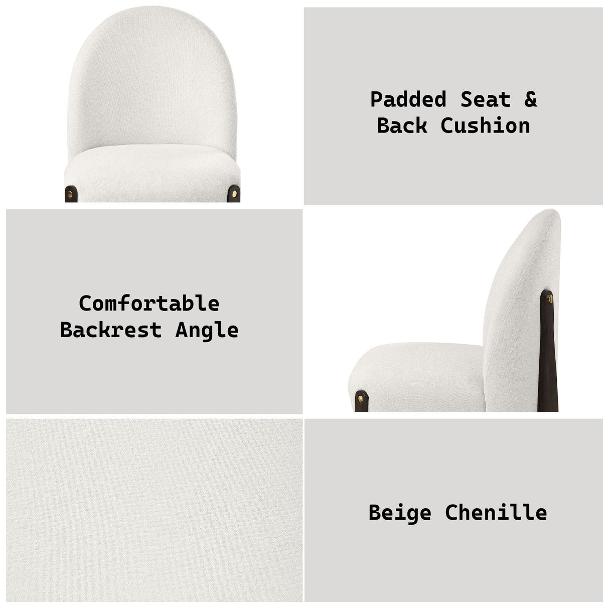Clayten - Side Chair (Set of 2) - Beige - Best Buy Furniture