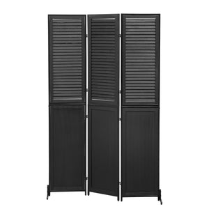 Rustic 3 Panel Room Dividers And Folding Privacy Screen