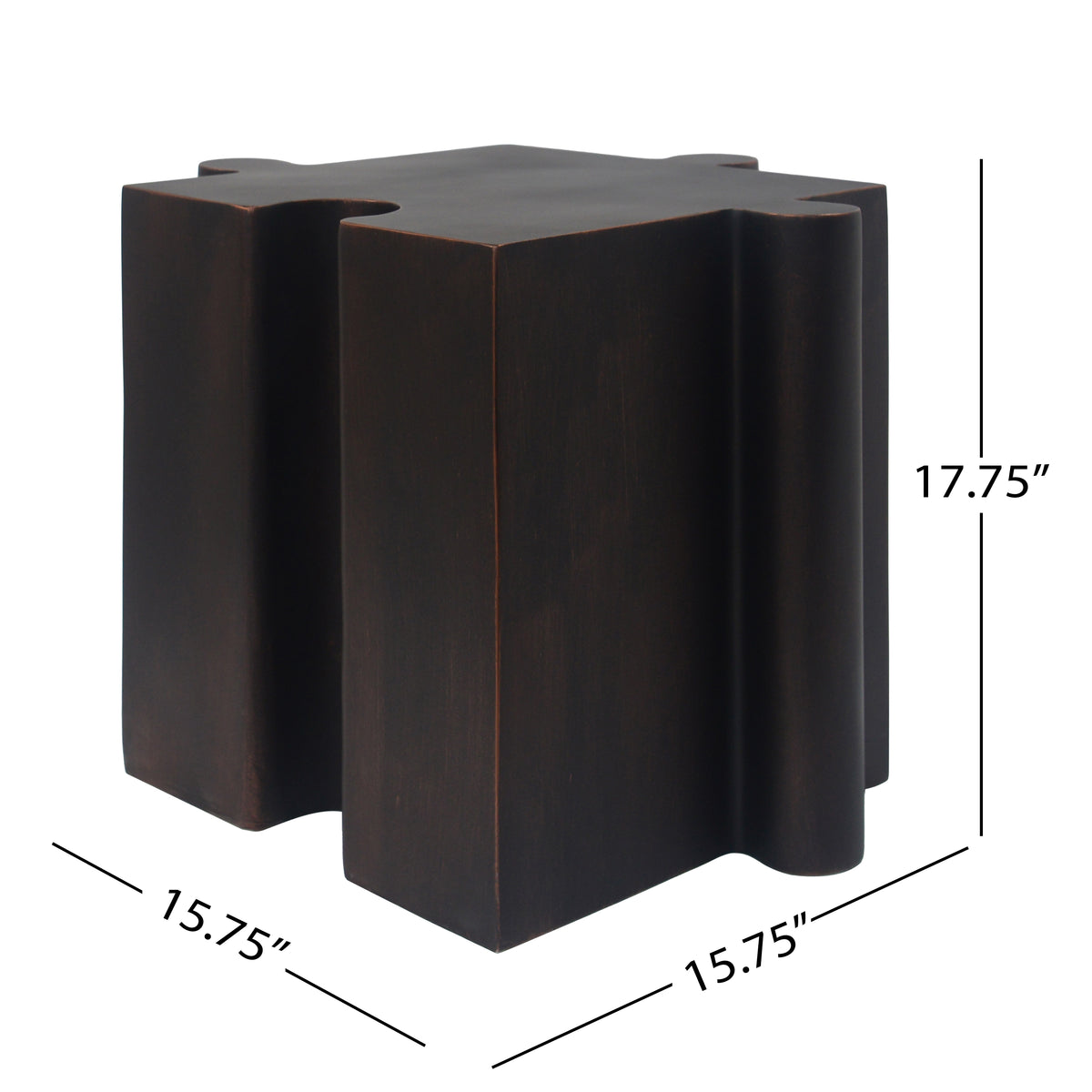 2-Piece Artistic Puzzle Table Set