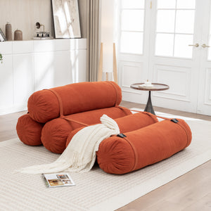 Adjustable Floor Sofa in Premium Corduroy