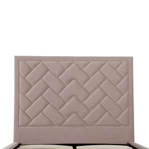 Crosby - Bed With Upholstered Headboard And Slats