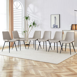 Modern Medieval Style Restaurant Cushioned Chairs With Suede Backrests