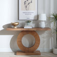 Contemporary-Circular-Console-Table-Console-Table