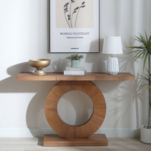 Contemporary-Circular-Console-Table-Console-Table