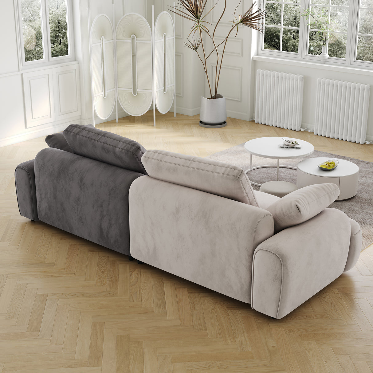 86.6″ Large Two Seat Sofa