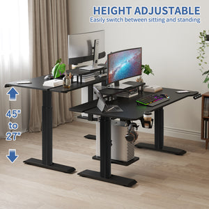 Polaris 63" Adjustable Height Desk