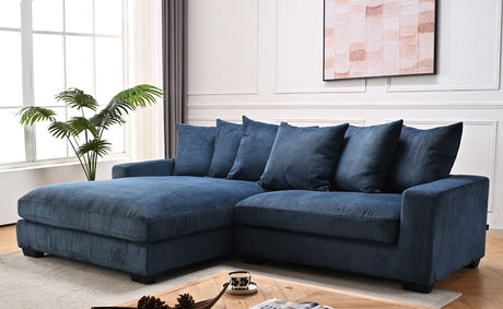 Luxe - Oversized 2 Piece Sectional Couches For Living Room, L Shaped Sofa With Chaise