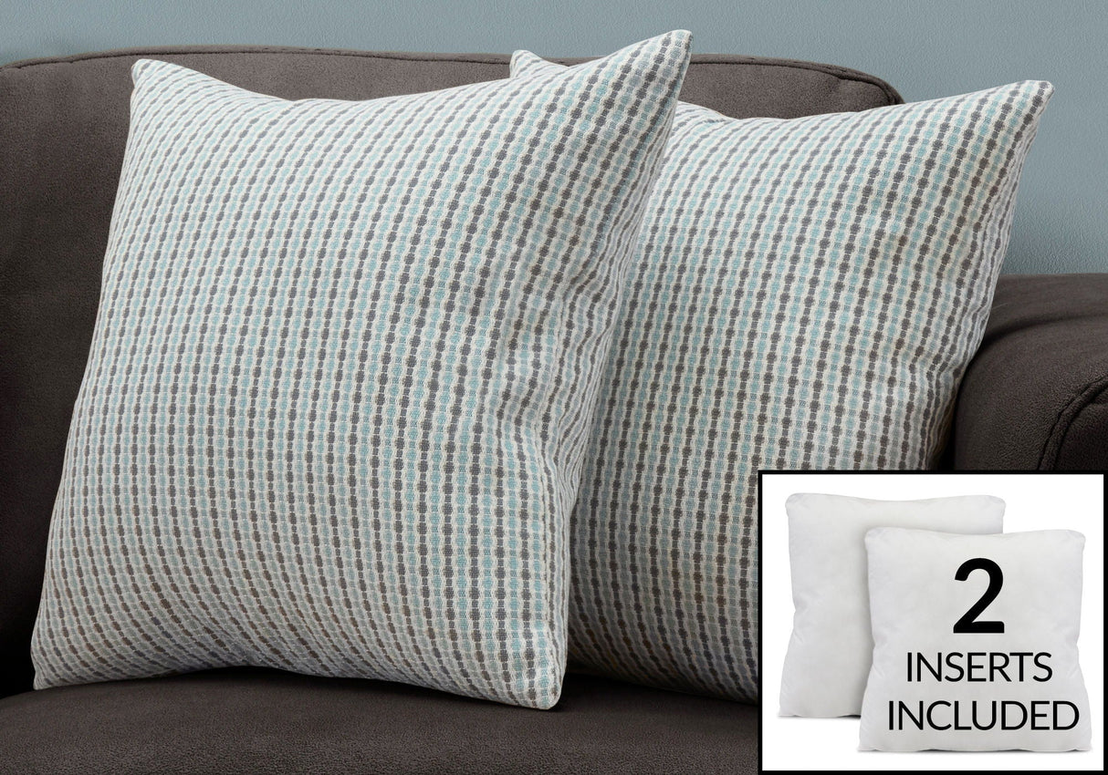 Pillows, Square, Insert Included, Decorative Throw, Hypoallergenic - Best Buy Furniture