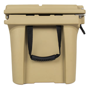 50 Quart Khaki Cooler, Ultra-Light Insulated Ice Chest