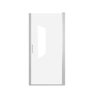 Shower Door With Glass And Explosion Proof Safety Film