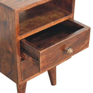 Solid Wood Mini Classic California Nightstand