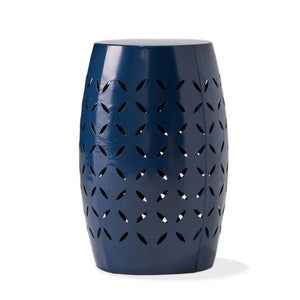 Lilac 12" Metal Outdoor Side Table