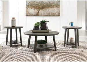 Caitbrook - Occasional Table Set (Set of 3) - Gray - Best Buy Furniture