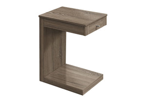 Accent Table, C - Shaped Contemporary & Modern - Taupe - Best Buy Furniture