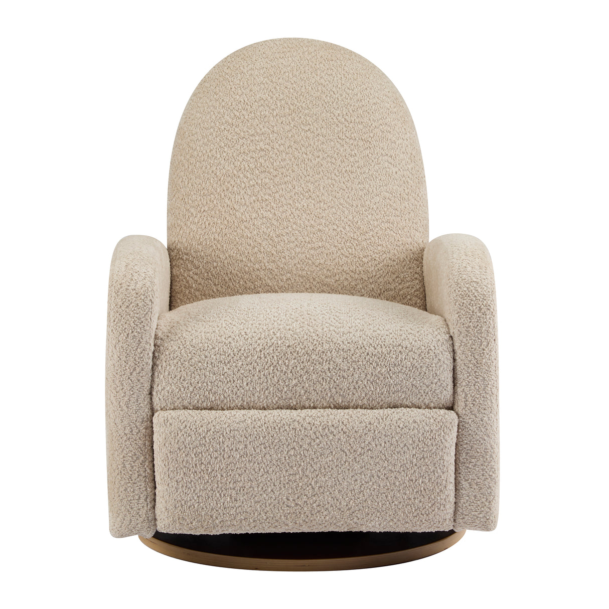 360 Swivel and Glider Recliner Chair - Almond