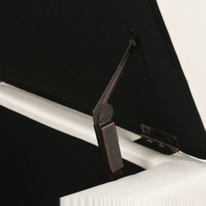 Storage Ottoman, Storage Bench with Safety Close Hinge