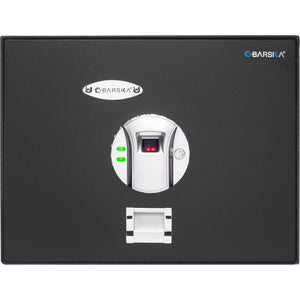 0 23 Cu Ft Top Opening Biometric Security Safe - Black