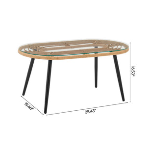 Pine - 4 Piece Outdoor Conversation Set