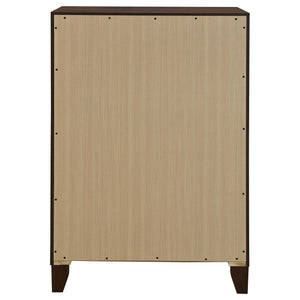 Anza - 4 Drawer Chest Storage Solution - Walnut
