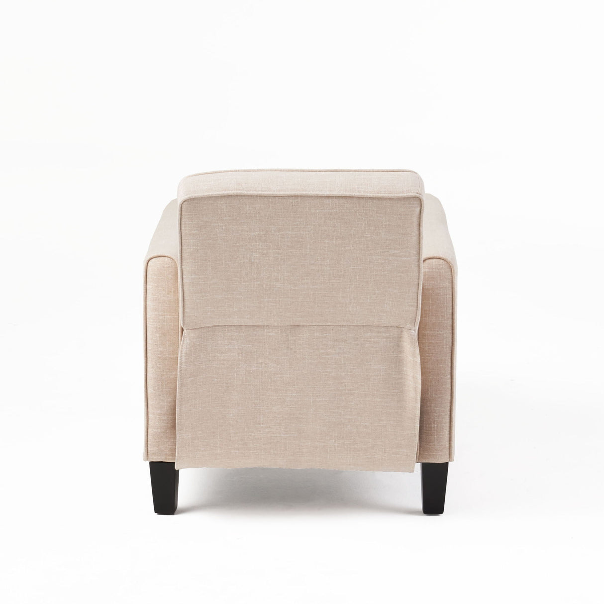 Upholstered Push Back Recliner Chair For Living Room